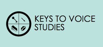 logo of Keys to Voice Studies web page