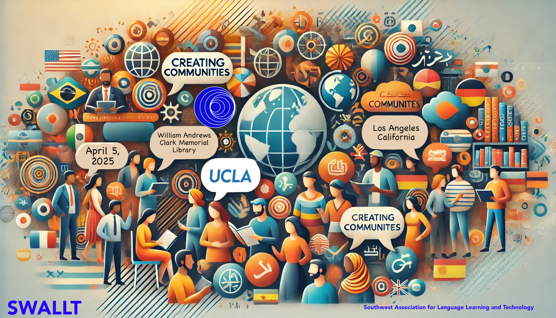 SWALLT / UCLA spring 2025 conference banner image