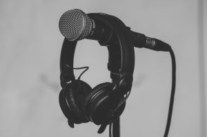 Image of microphone and headset