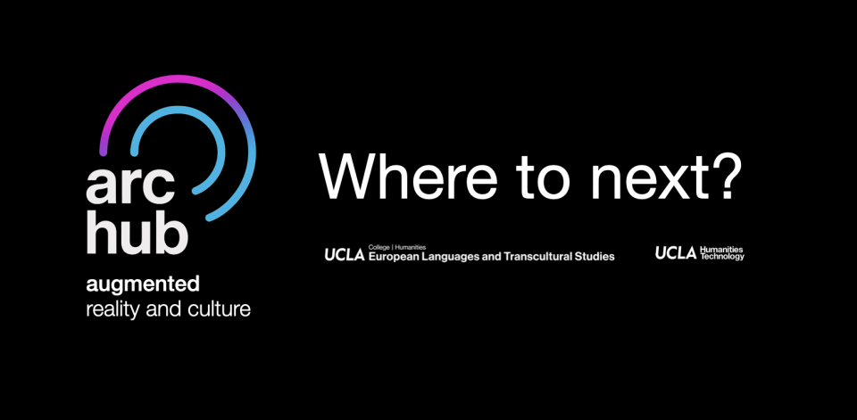 Presenting the Augmented Reality and Culture Hub (ARC Hub)